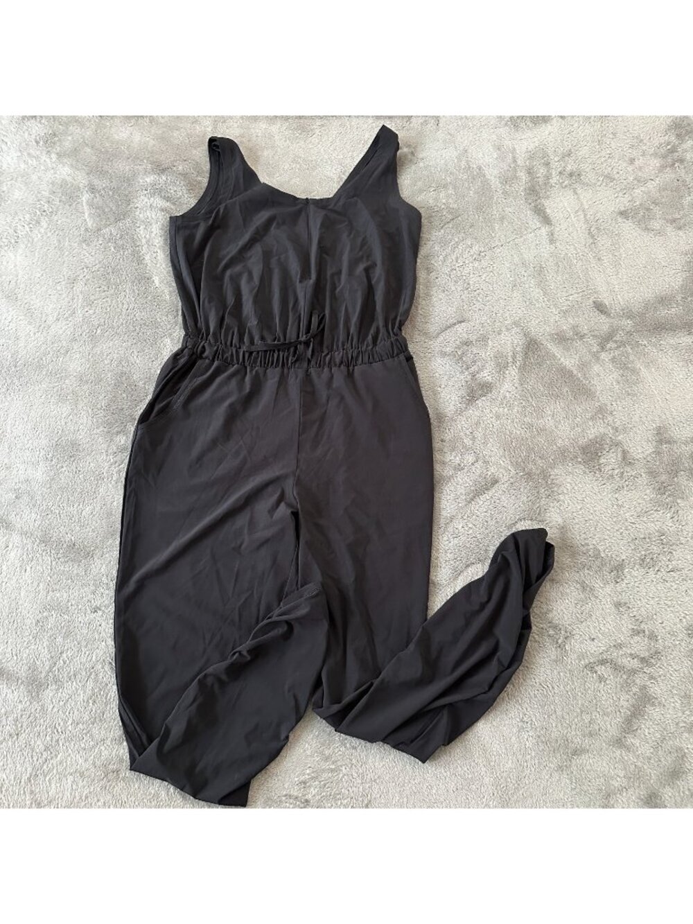 Prana Railay Jumpsuit Black Women's size SMALL Outdoor Hiking Camping